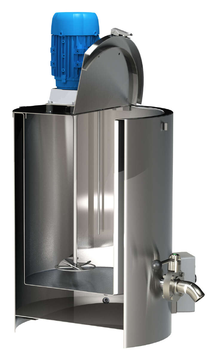 KERBL Deckel mit Rührwerk für MilkPot 50